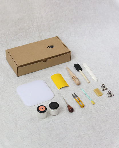*Pre-Order until May 16* Leather Coin Purse Kit with Toolkit - Multiple Colours