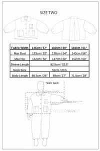 Birgitta Helmersson Zero Waste Bell Jacket - PDF Pattern