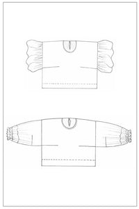 Birgitta Helmersson Zero Waste Soft Blouse - PDF Pattern