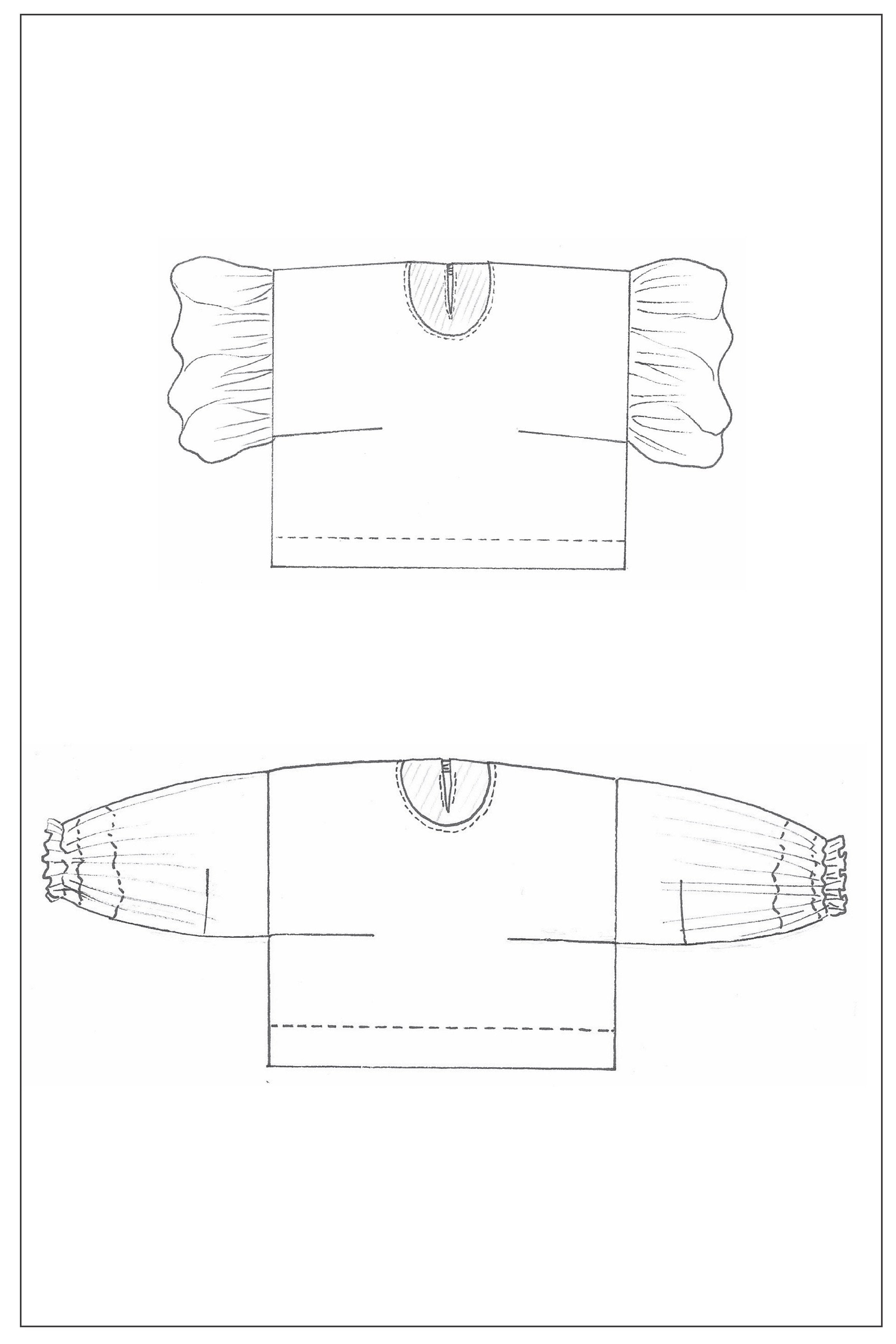 Birgitta Helmersson Zero Waste Soft Blouse - PDF Pattern