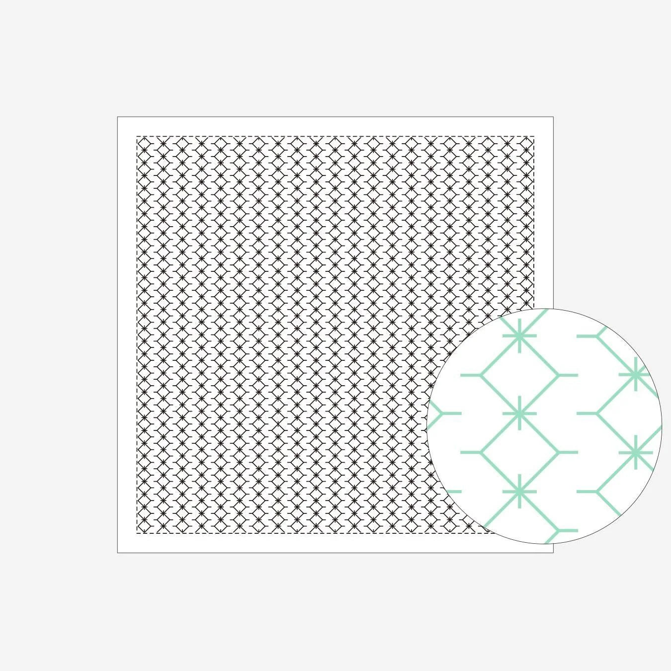 Daruma Sashiko Samplers