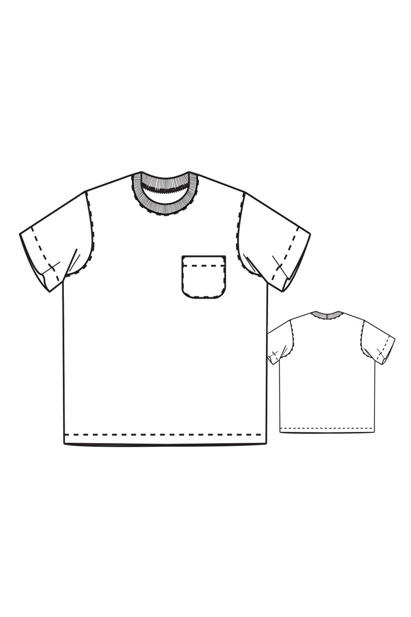 Merchant and Mills Tee Shirt - PDF Pattern