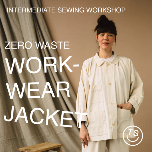 Intermediate - Zero Waste Workwear Jacket - April 2, 9, 16, 23
