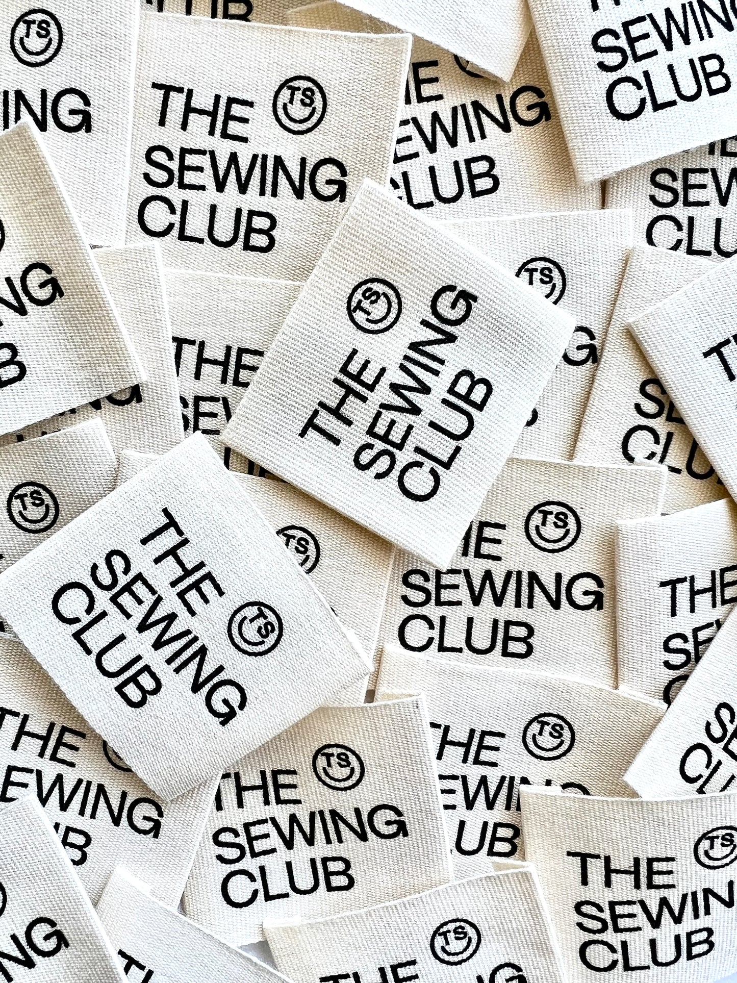 The Sewing Club Large Cotton Tag