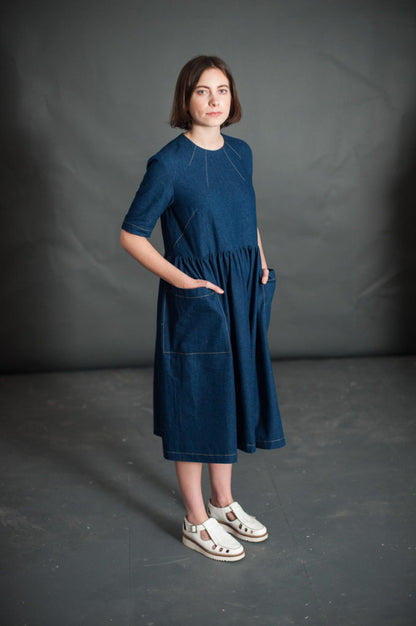 Merchant and Mills Ellis and Hattie Dress and Top (Paper Pattern)