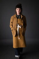 Organic Cotton Oilskin - Merchant and Mills - Nicotine