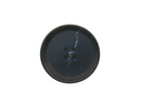 Bioresin Button - Black - Size 36L (23mm)