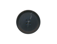 Bioresin Button - Black - Size 36L (23mm)