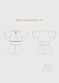 Common Stitch Pipit Loungewear Set (Paper Pattern)