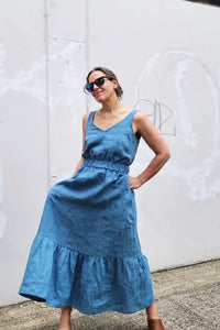 Sew House Seven Sauvie Sundress Paper Sewing Pattern (Sizes 00 - 20)