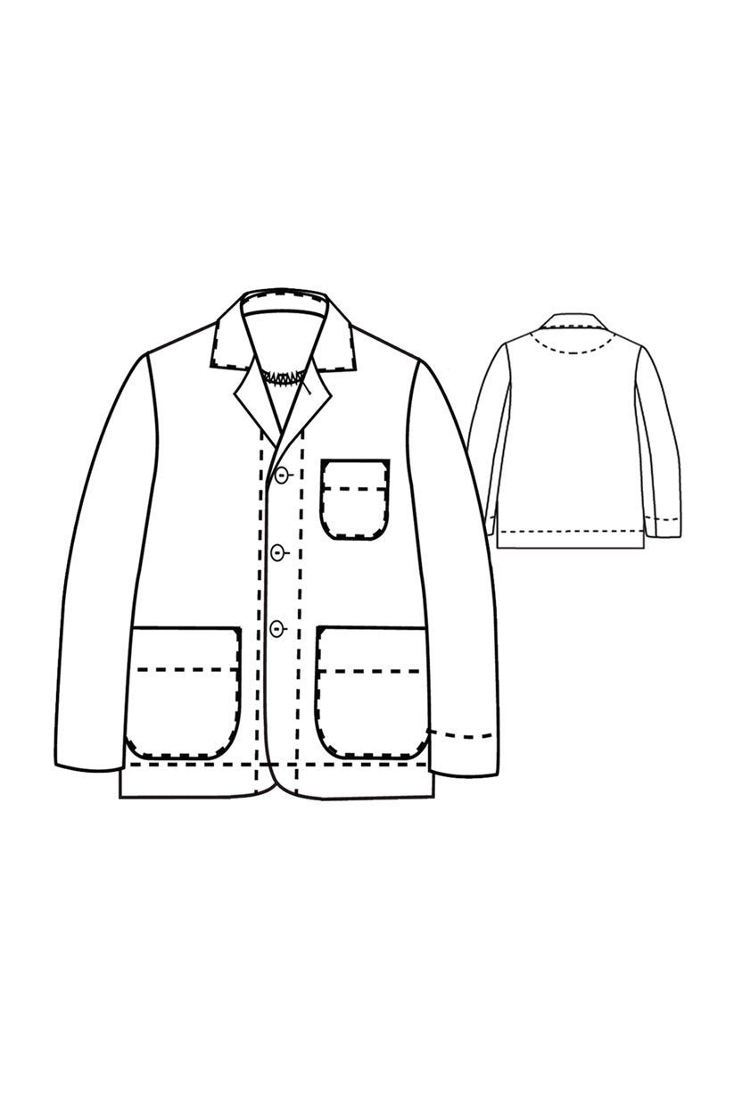 Merchant and Mills Foreman Jacket (Paper or PDF Pattern)