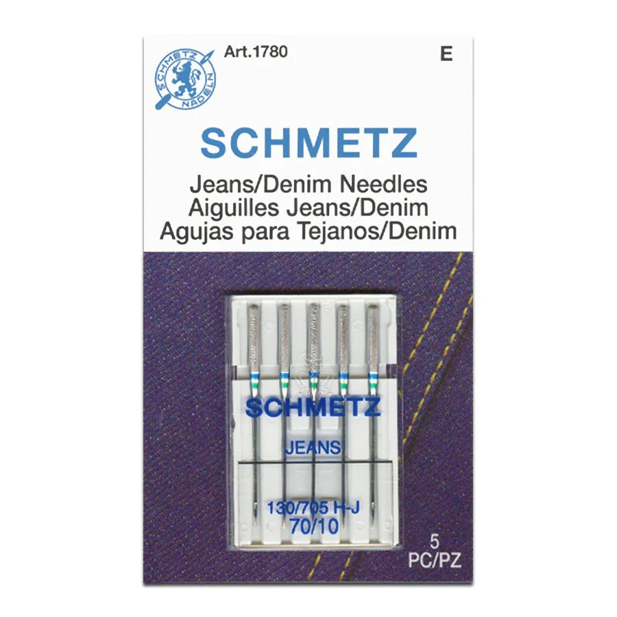 SCHMETZ #1780 Denim Needles Carded - 70/10 - 5 count