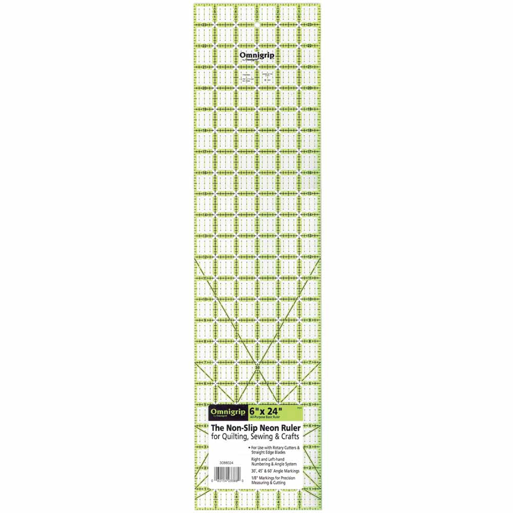 OMNIGRIP Quilting Ruler - Multiple Sizes