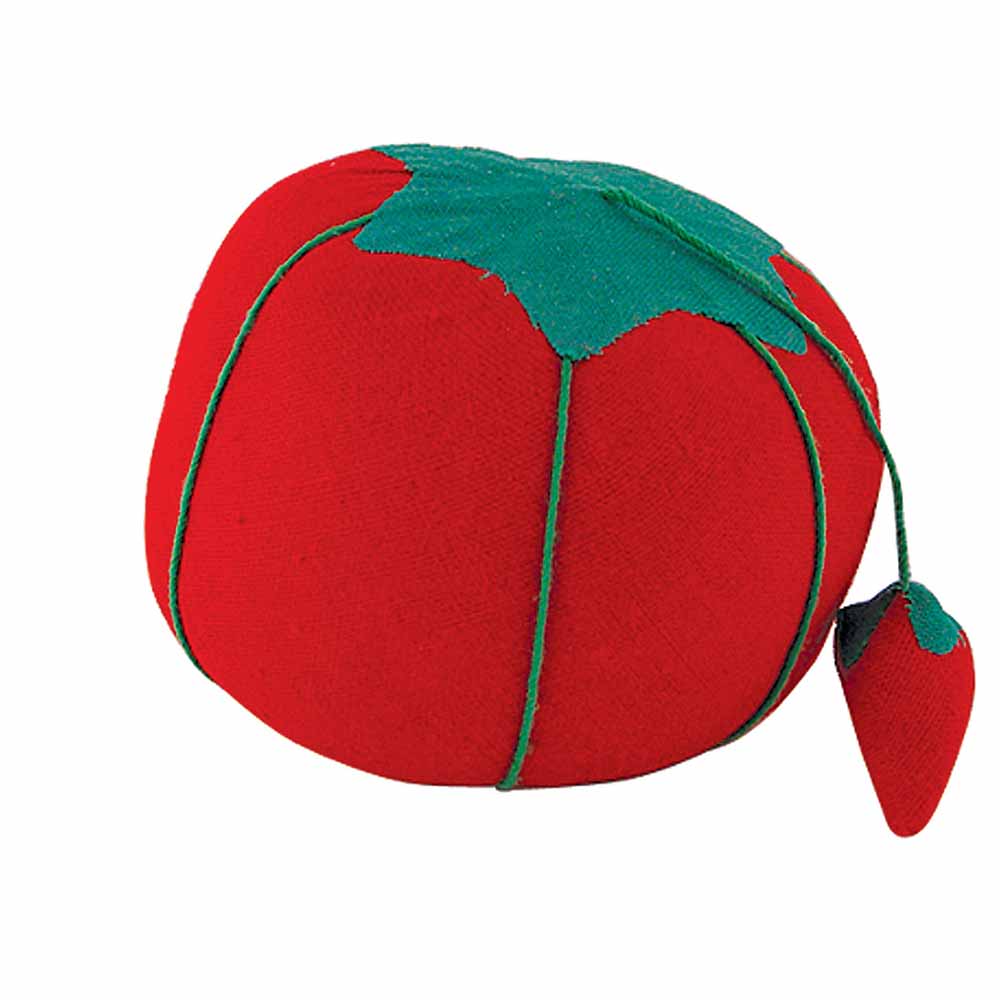 Tomato Pin Cushion With Emery